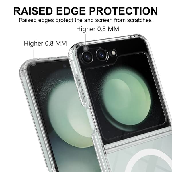 MagSafe Skal Samsung Galaxy Z Flip 6 Transparent