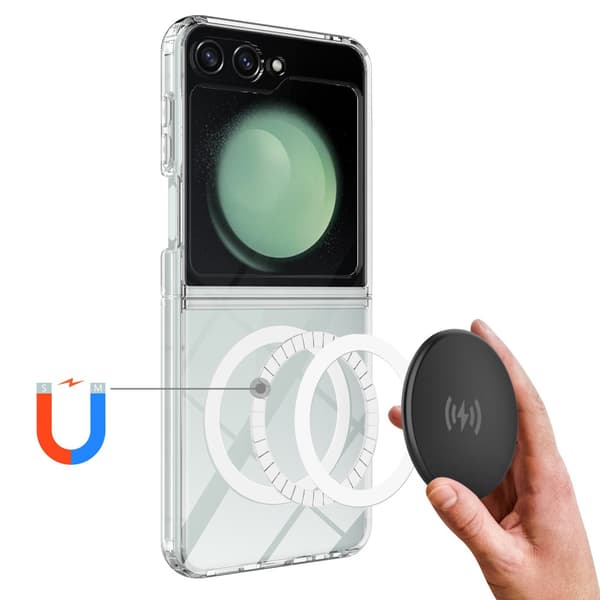 MagSafe Skal Samsung Galaxy Z Flip 6 Transparent