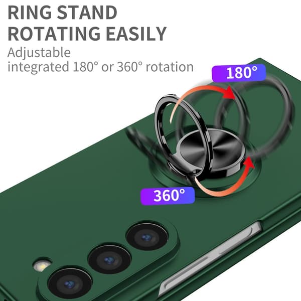 Samsung Galaxy Z Fold 6 Skal Med Magnetisk Ringhållare Grön