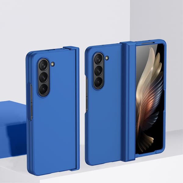 Hårdskal Gummerat Hinge Protection Samsung Galaxy Z Fold 6 Blå