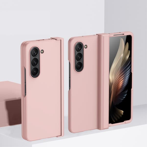 Hårdskal Gummerat Hinge Protection Samsung Galaxy Z Fold 6 Rosa