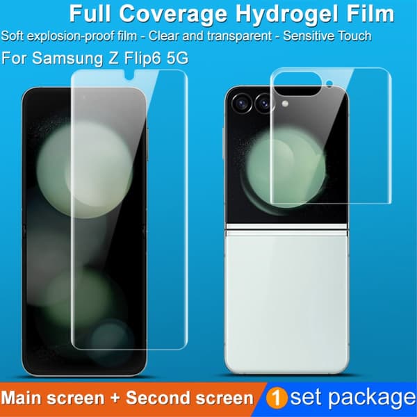 Imak Hydrogel Film Heltäckande Samsung Galaxy Z Flip 6