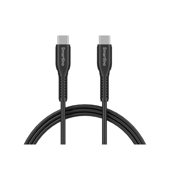 Smartline Strong USB-Kabel USB-C - USB-C 2m Svart