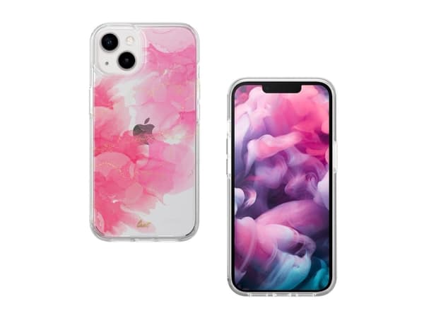 LAUT Crystal, Etui, Apple, iPhone 13, 15,5 cm (6.1"), Rød, Gjennomsiktig
