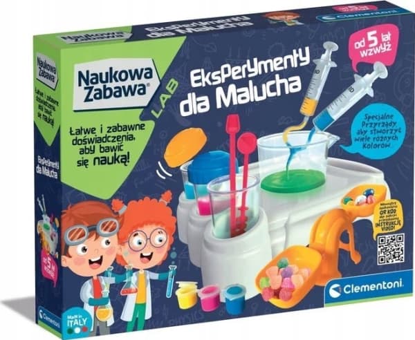 Clementoni Vetenskapligt skoj: Experiment för småbarn 50895