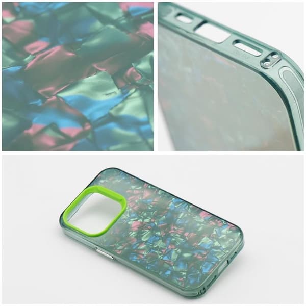 iPhone 14 Pro Mobilskal Tutti Frutti - Grön
