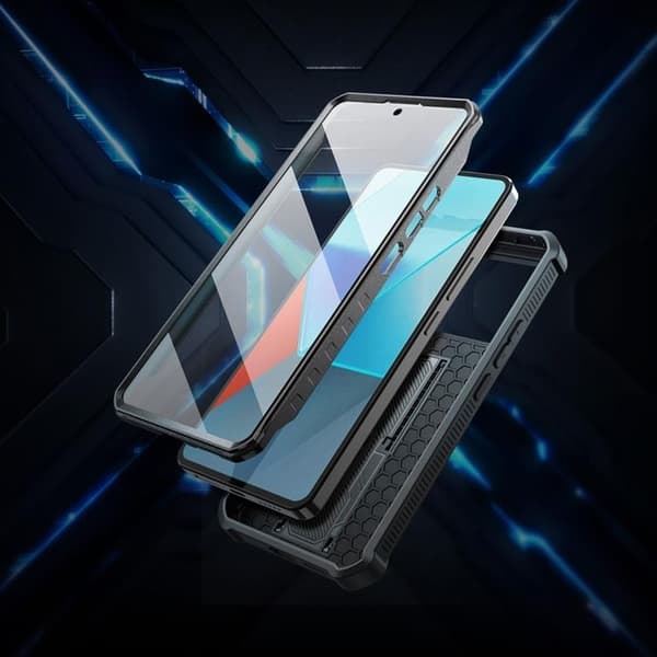 Tech-Protect Xiaomi Redmi Note 13 Pro 5G Kevlar Cam Plus - Svart