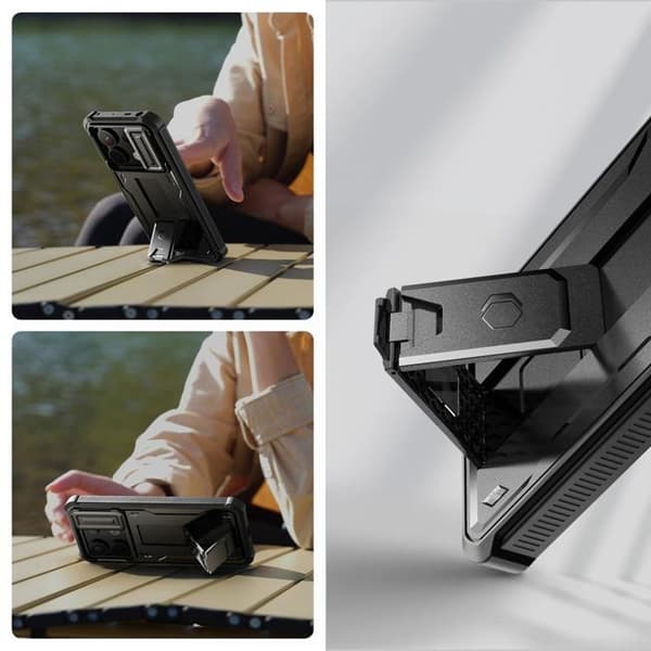 Tech-Protect Xiaomi Redmi Note 13 Pro 5G Kevlar Cam Plus - Svart