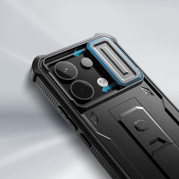 Tech-Protect Xiaomi Redmi Note 13 Pro 5G Kevlar Cam Plus - Svart