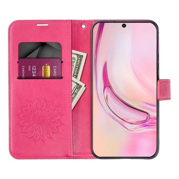 Xiaomi Redmi Note 13 4G Plånboksfodral Mezzo - Magenta