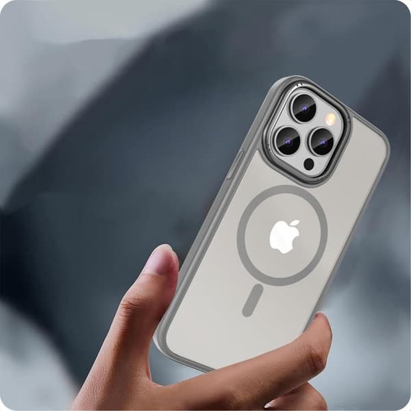 Tech-Protect iPhone 15 Pro Max Mobilskal Magsafe Magmat 2 - Titanium