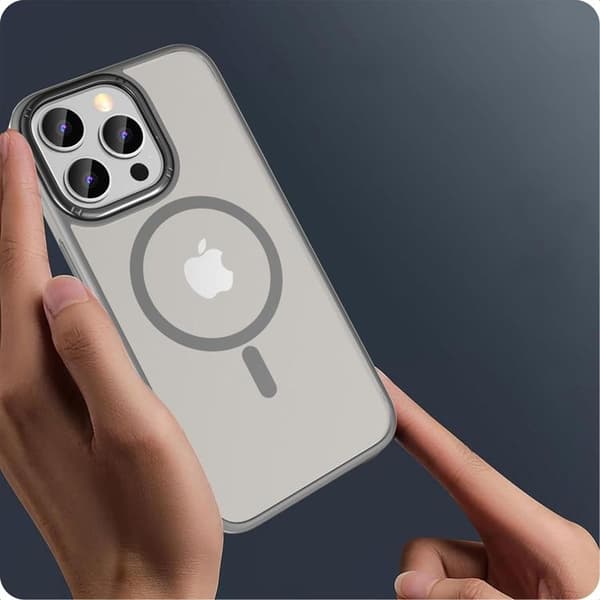 Tech-Protect iPhone 15 Pro Max Mobilskal Magsafe Magmat 2 - Titanium