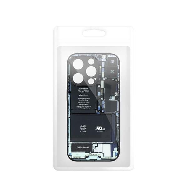 iPhone 15 Pro Max Mobilskal Tech Pattern 1
