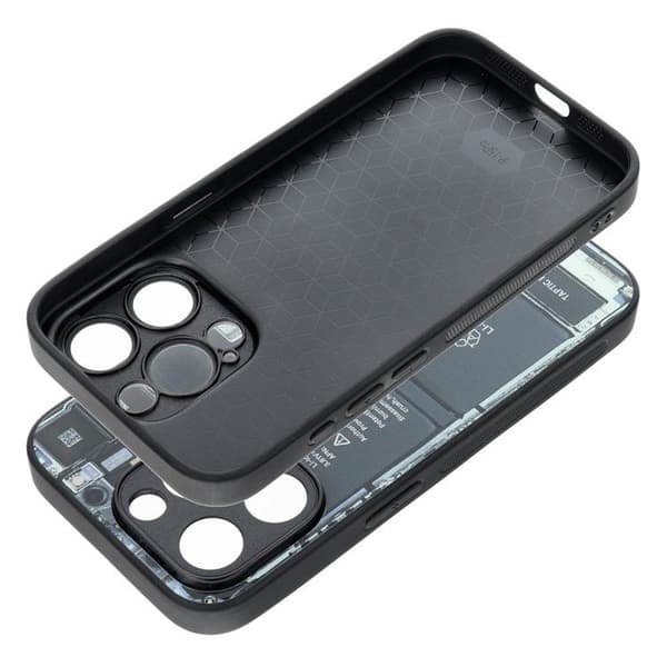 iPhone 15 Pro Max Mobilskal Tech Pattern 1
