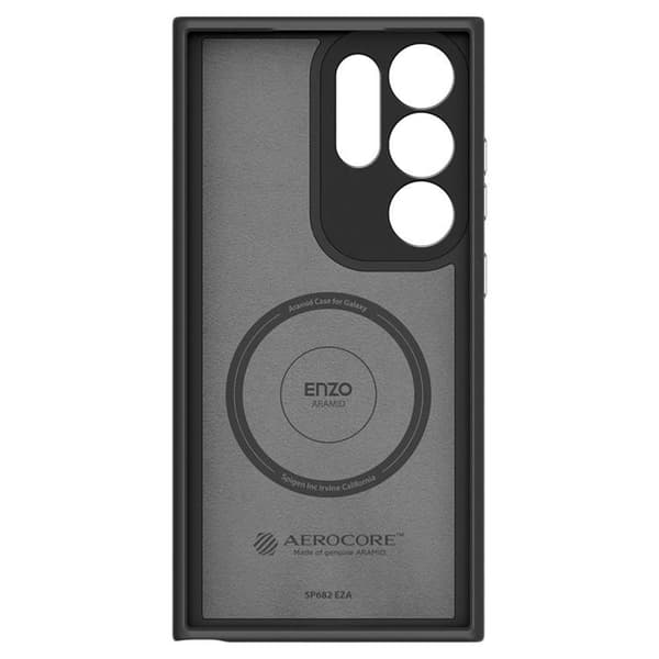 Spigen Galaxy S24 Ultra Mobilskal Enzo Aramid - Svart