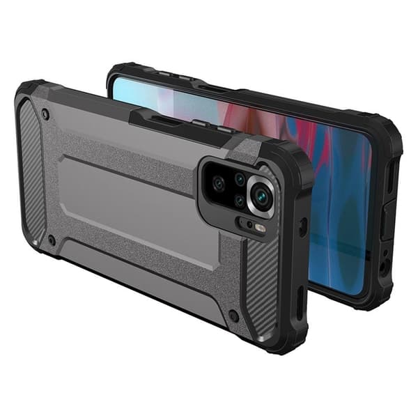 Xiaomi Poco X4 NFC 5G Mobilskal Hybrid Armor - Blå