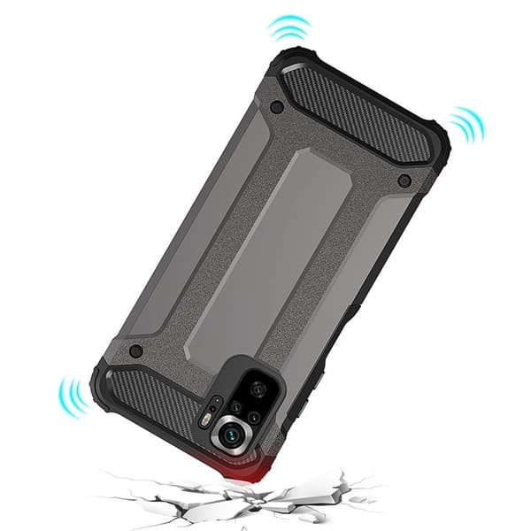 Xiaomi Poco X4 NFC 5G Mobilskal Hybrid Armor - Blå