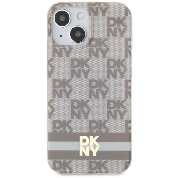 DKNY iPhone 15/14/13 Mobilskal Magsafe IML Checkered Mono Pattern