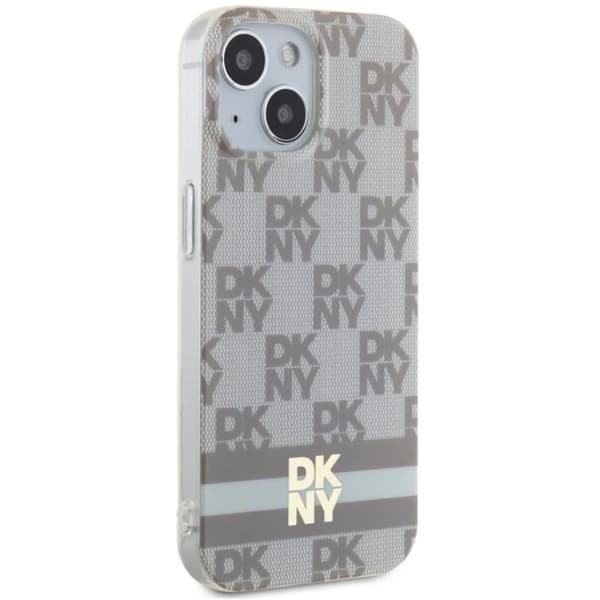 DKNY iPhone 15/14/13 Mobilskal Magsafe IML Checkered Mono Pattern