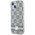 Miniatyrbild 2 av 8: DKNY iPhone 15/14/13 Mobilskal Magsafe IML Checkered Mono Pattern