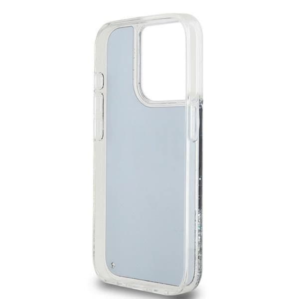 DKNY iPhone 15 Pro Mobilskal Liquid Glitter Big Logo - Svart