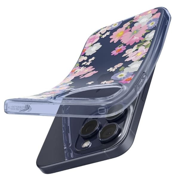 Spigen iPhone 15 Pro Mobilskal Liquid Crystal - Blossom