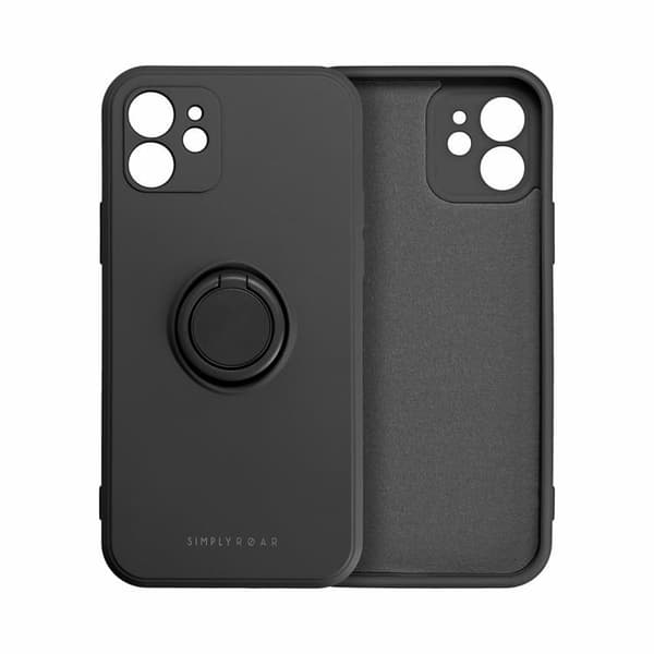 Roar Galaxy A35 5G Mobilskal Ringhållare Amber - Svart