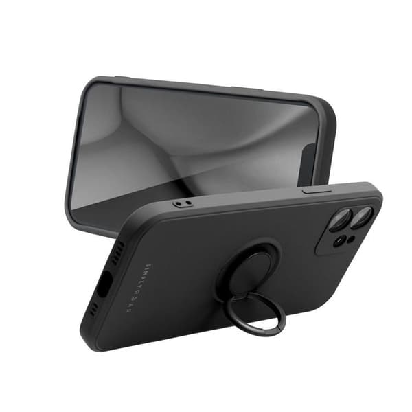 Roar Galaxy A35 5G Mobilskal Ringhållare Amber - Svart