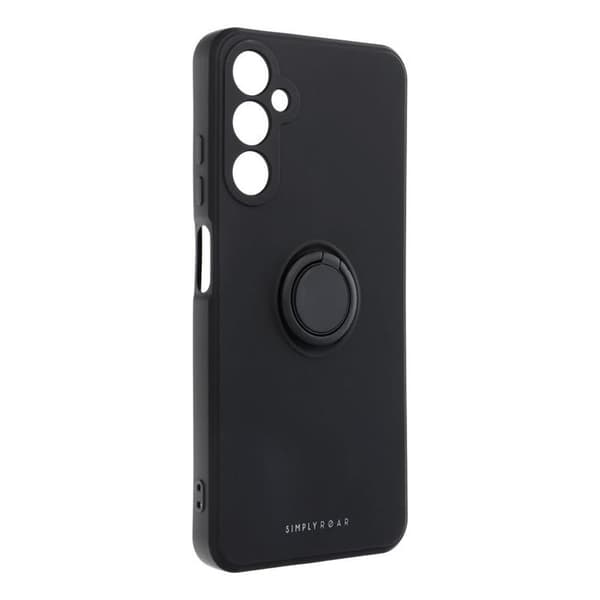 Roar Galaxy A35 5G Mobilskal Ringhållare Amber - Svart