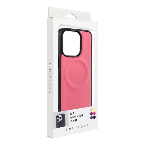 Roar iPhone 13 Pro Mobilskal Magsafe Morning - Rosa