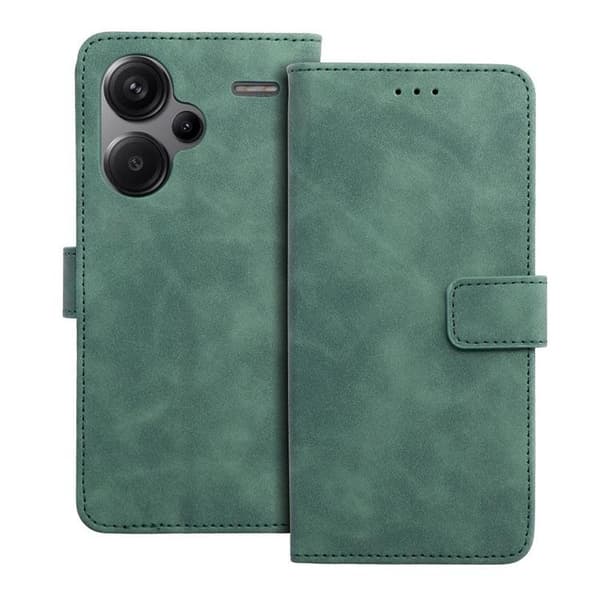 Xiaomi Redmi Note 13 Pro Plus Plånboksfodral Tender - Grön