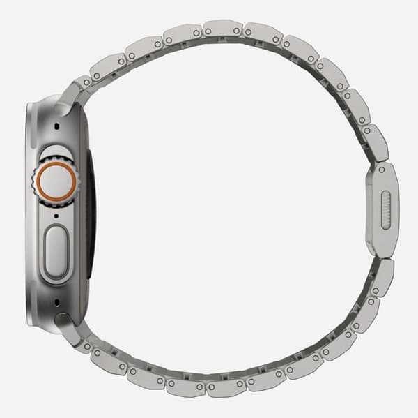 Tech-Protect Apple Watch (44/45/46/49mm) Armband Steel - Titanium
