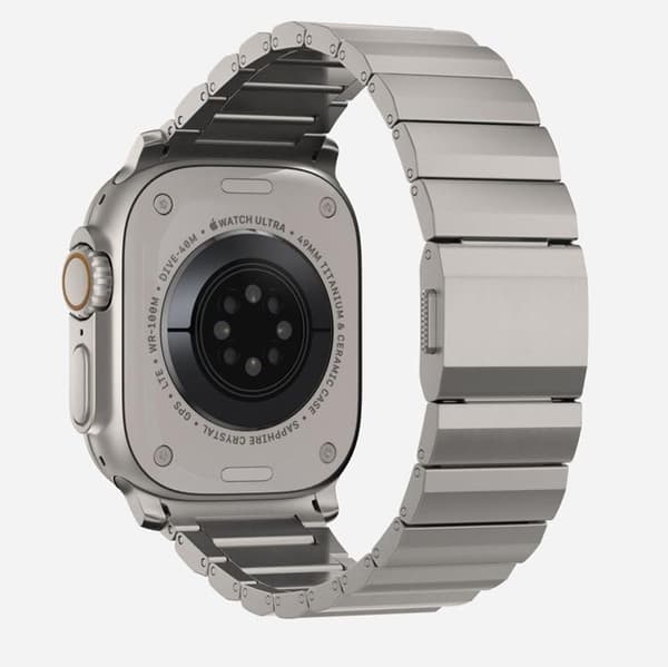 Tech-Protect Apple Watch (44/45/46/49mm) Armband Steel - Titanium