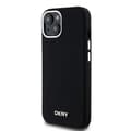 Miniatyrbild 2 av 8: DKNY iPhone 14 Mobilskal Magsafe Liquid Silikon Small Metal Logo - Svart