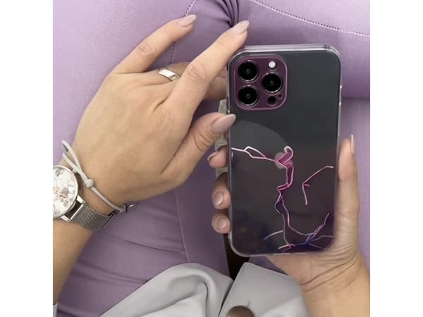 Hurtel Marble Case deksel til Samsung Galaxy A12 5G gel deksel marmor rosa