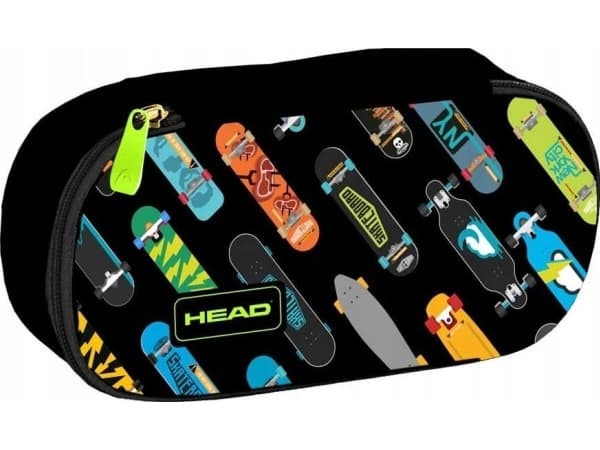 Piórnik Astra Piórnik jednokomorowy Head Skateboards AC6