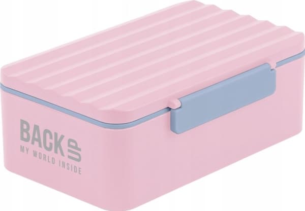 Derform Aamiainen kynälaukku Backup 6 malli C 36 vaaleanpunainen/harmaa