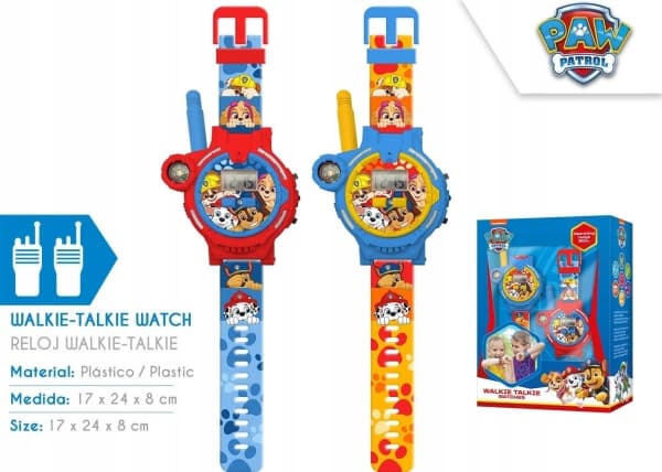 Walkie Talkie PAW PATROL Psi Patrol watch PW19911 Kids Euroswan