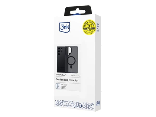 3MK Smoke MagCase, Omslag, Samsung, Galaxy S23 Ultra, 17,3 cm (6.8"), Grå