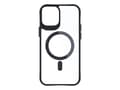 Miniatyrbild 1 av 5: 3MK Satin Armor MagCase, Omslag, Apple, iPhone 12 Pro, iPhone 12, 15,5 cm (6.1"), Svart, Transparent