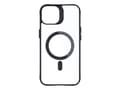Miniatyrbilde 1 av 5: 3mk Satin Armor MagCase med MagSafe Apple iPhone 13 / 14 - telefondeksel gjennomsiktig med telefondeksel svart Ramme