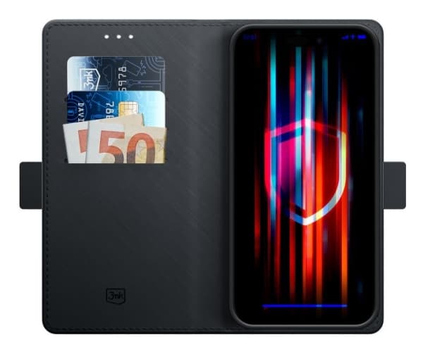 3MK Wallet Case pro Apple iPhone 13/14, Plånbok, Apple, iPhone 13, iPhone 14, 15,5 cm (6.1"), Svart