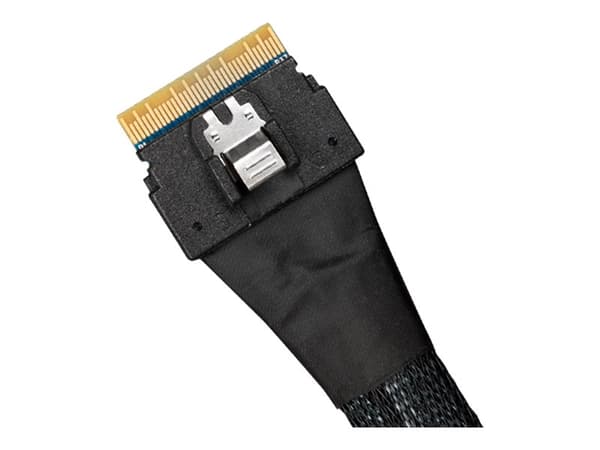 ICY Dock MB206L-B - Intern SAS-kabel - 8i Slim SAS (SFF-8654) (hane) till 4i OCuLink (SFF-8611) - 50 cm - för ToughArmor MB699VP-B V2, MB699VP-B V3,