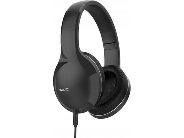 Havit Headphones HAVIT H100D sort trådbundna in-ear hörlurar