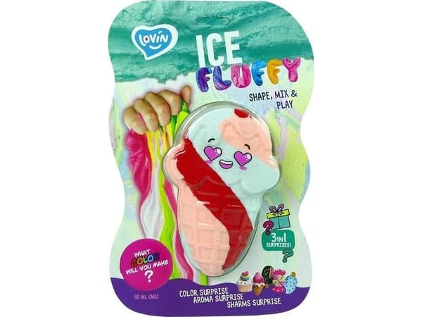 Glutek slime Lovin Lody rożek 110ml 80125 UA mix cena za 1 szt