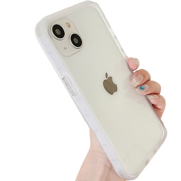 Lyxigt Matt Skal med Stötskydd för iPhone 13
