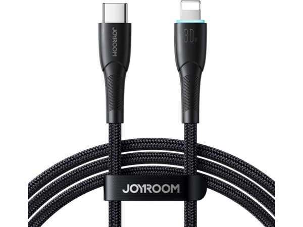 Kabel USB Joyroom USB-C - Lightning 1 m Czarny (JYR890)