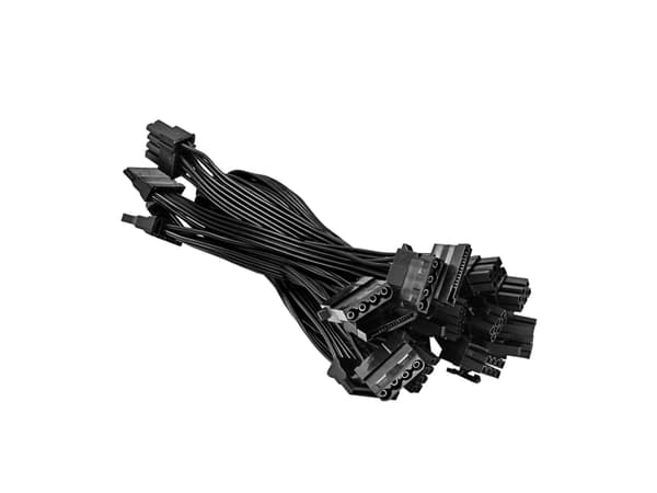 Zasilacz ATX 800W Akyga AK-C2-800 Semi-Modular P4+4 2x PCI-E 6+2 pin 6x SATA 3x Molex FAN 12cm