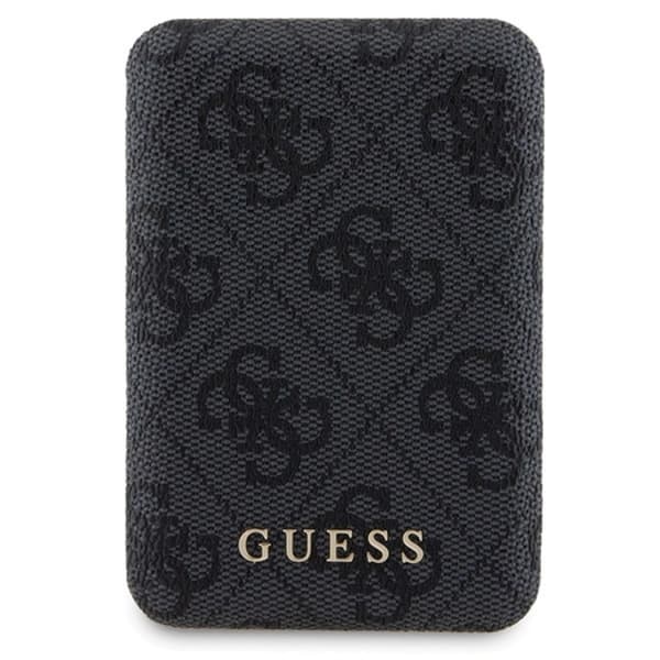 Guess iPhone 13 Pro Max Mobilskal Med Powerbank 5000mAh Magsafe Metal Logo