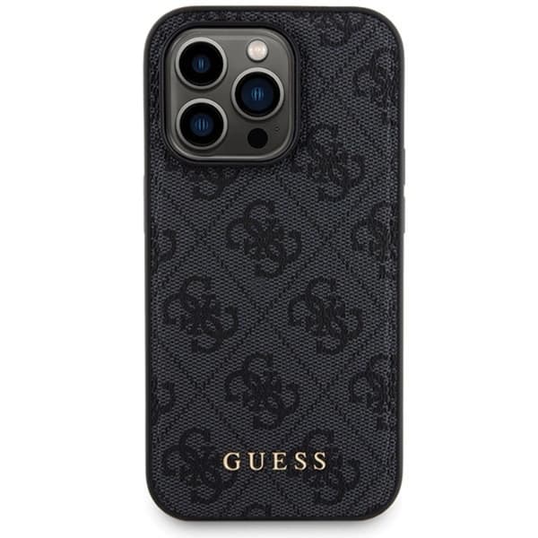 Guess iPhone 13 Pro Max Mobilskal Med Powerbank 5000mAh Magsafe Metal Logo